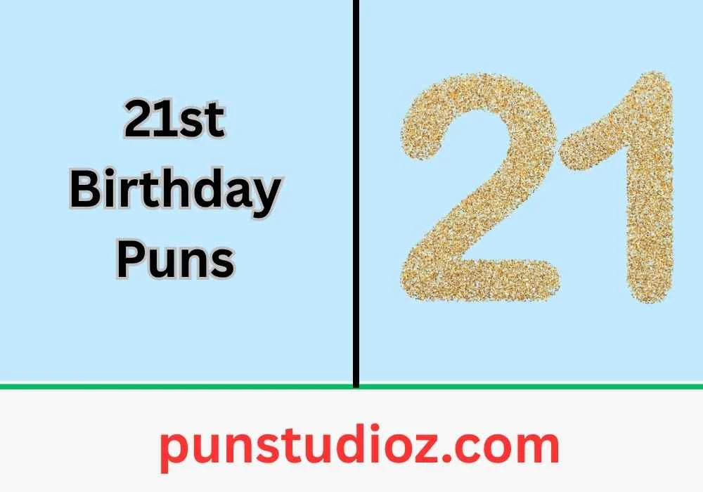 21st Birthday Puns