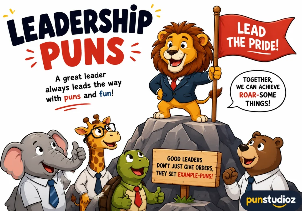 Leadership Puns